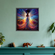 Load image into Gallery viewer, Diamond Painting - Full Round - Winged Angel (30*30CM)
