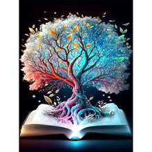 Load image into Gallery viewer, Diamond Painting - Full Round - tree of life in book (30*40CM)
