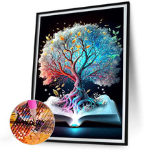 Load image into Gallery viewer, Diamond Painting - Full Round - tree of life in book (30*40CM)
