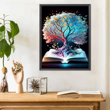 Load image into Gallery viewer, Diamond Painting - Full Round - tree of life in book (30*40CM)
