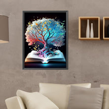 Load image into Gallery viewer, Diamond Painting - Full Round - tree of life in book (30*40CM)

