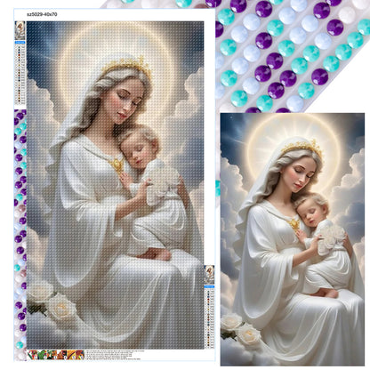 Diamond Painting - Full Round - Our Lady of Angels (40*70CM)