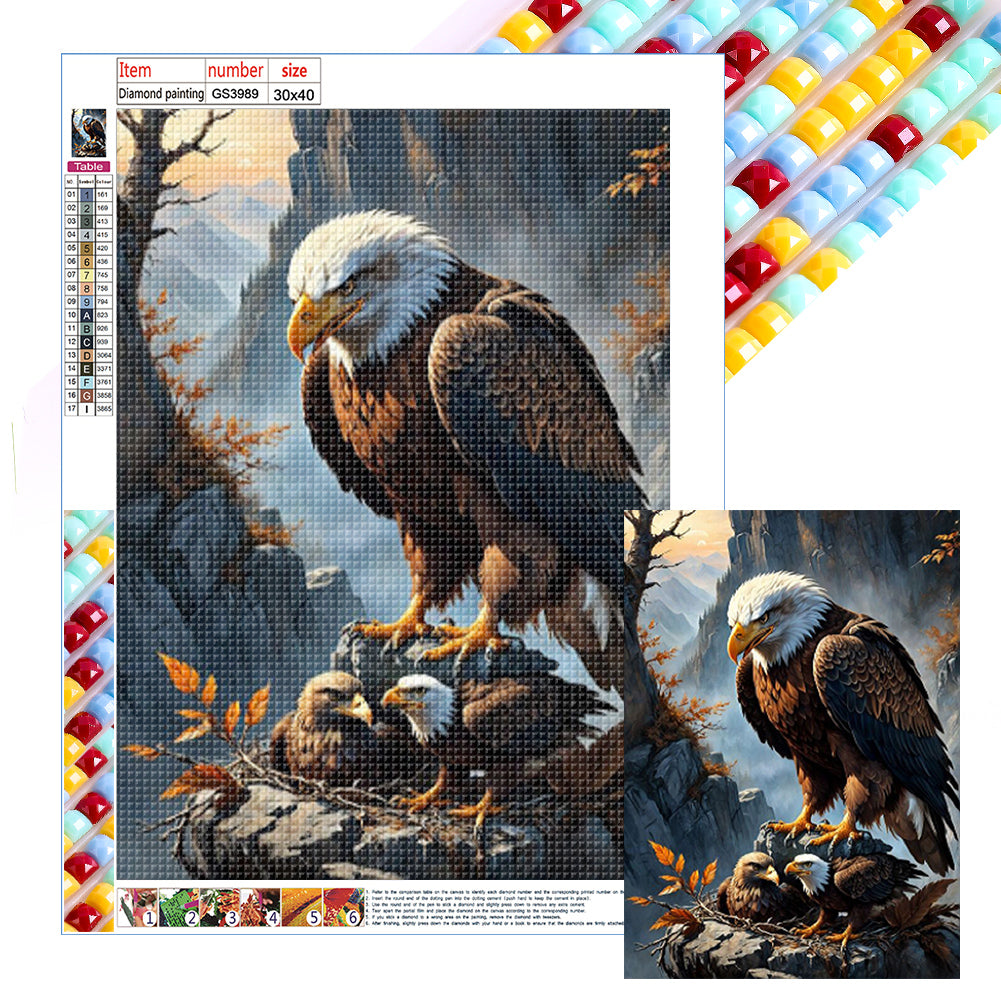 Diamond Painting - Full Square - eagle (30*40CM)
