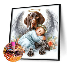 Load image into Gallery viewer, Diamond Painting - Full Round - angel child (40*40CM)
