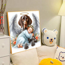 Load image into Gallery viewer, Diamond Painting - Full Round - angel child (40*40CM)
