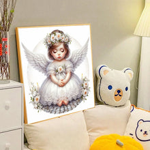 Load image into Gallery viewer, Diamond Painting - Full Round - angel child (40*40CM)
