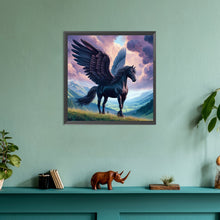 Load image into Gallery viewer, Diamond Painting - Full Round - angel horse (30*30CM)
