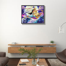 Load image into Gallery viewer, Diamond Painting - Full Round - Prince Aladdin and Princess Jasmine (50*40CM)
