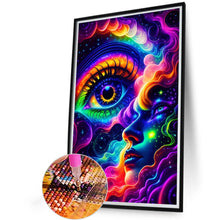 Load image into Gallery viewer, Diamond Painting - Full Round - Colorful cloud eyes (40*65CM)

