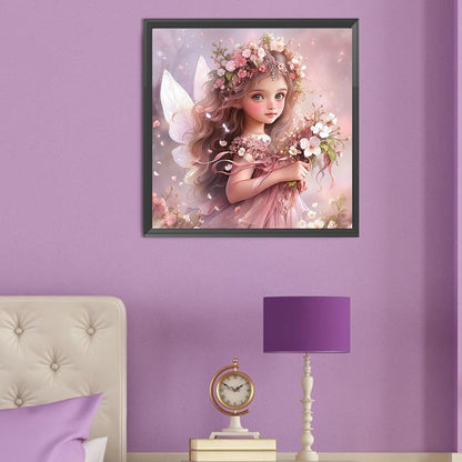 Diamond Painting - Full Round - girl (50*50CM)
