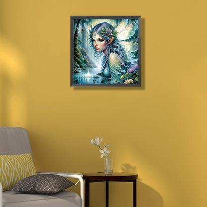 Diamond Painting - Full Round - girl (50*50CM)