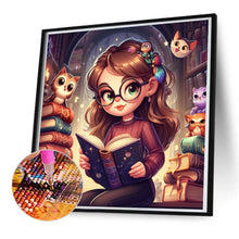 Load image into Gallery viewer, Diamond Painting - Full Round - girl (50*50CM)
