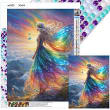 Load image into Gallery viewer, Diamond Painting - Full Round - butterfly angel (50*65CM)
