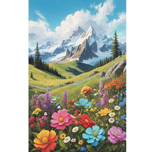 Load image into Gallery viewer, Diamond Painting - Full Round - Beautiful scenery of mountains and rivers (40*60CM)
