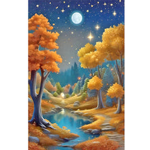 Load image into Gallery viewer, Diamond Painting - Full Round - Beautiful scenery of mountains and rivers (40*60CM)
