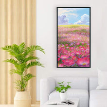 Load image into Gallery viewer, Diamond Painting - Full Round - Mountain wild flowers and trees (40*70CM)

