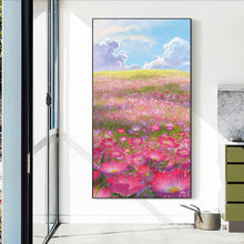 Load image into Gallery viewer, Diamond Painting - Full Round - Mountain wild flowers and trees (40*70CM)
