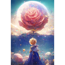 Load image into Gallery viewer, Diamond Painting - Full Round - The little prince and the rose (40*60CM)
