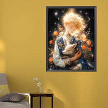 Load image into Gallery viewer, Diamond Painting - Full Round - The Little Prince and the Rose Fox (50*60CM)

