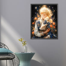 Load image into Gallery viewer, Diamond Painting - Full Round - The Little Prince and the Rose Fox (50*60CM)
