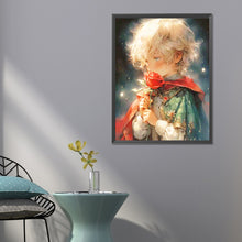 Load image into Gallery viewer, Diamond Painting - Full Round - The little prince and the rose (50*60CM)
