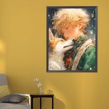 Load image into Gallery viewer, Diamond Painting - Full Round - The little prince and the fox (50*60CM)
