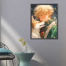 Load image into Gallery viewer, Diamond Painting - Full Round - The little prince and the fox (50*60CM)
