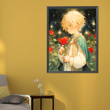 Load image into Gallery viewer, Diamond Painting - Full Round - The Little Prince and the Rose Field (50*60CM)
