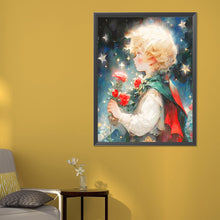 Load image into Gallery viewer, Diamond Painting - Full Round - The Little Prince and the Starry Rose (50*60CM)
