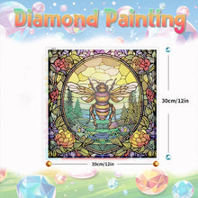 Load image into Gallery viewer, Diamond Painting Sticker Stained Glass Bee Diamonds Mosaic Stickers for Kid Gift
