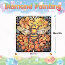 Load image into Gallery viewer, Diamond Painting Sticker Stained Glass Bee Diamonds Mosaic Stickers for Kid Gift
