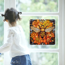 Load image into Gallery viewer, Diamond Painting Sticker Stained Glass Bee Diamonds Mosaic Stickers for Kid Gift
