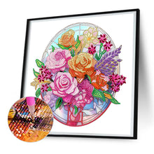 Load image into Gallery viewer, Diamond Painting - Partial Special Shaped - glass window grilles (30*30CM)
