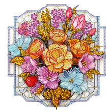 Load image into Gallery viewer, Diamond Painting - Partial Special Shaped - glass window grilles (30*30CM)
