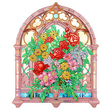 Load image into Gallery viewer, Diamond Painting - Partial Special Shaped - glass window grilles (30*30CM)
