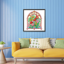 Load image into Gallery viewer, Diamond Painting - Partial Special Shaped - glass window grilles (30*30CM)

