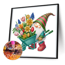 Load image into Gallery viewer, Diamond Painting - Partial Special Shaped - Garden Gnome (30*30CM)
