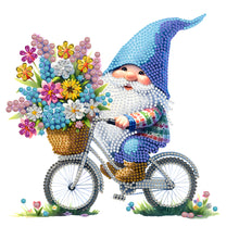 Load image into Gallery viewer, Diamond Painting - Partial Special Shaped - Garden Gnome (30*30CM)
