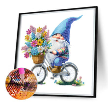 Load image into Gallery viewer, Diamond Painting - Partial Special Shaped - Garden Gnome (30*30CM)
