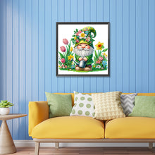 Load image into Gallery viewer, Diamond Painting - Partial Special Shaped - Garden Gnome (30*30CM)
