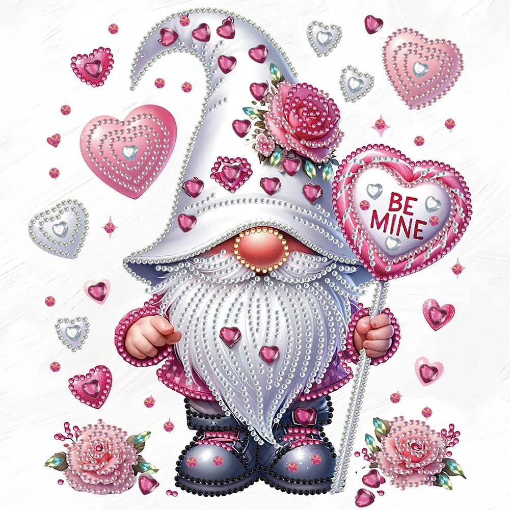 Diamond Painting - Partial Special Shaped - Caring Goblin (30*30CM)