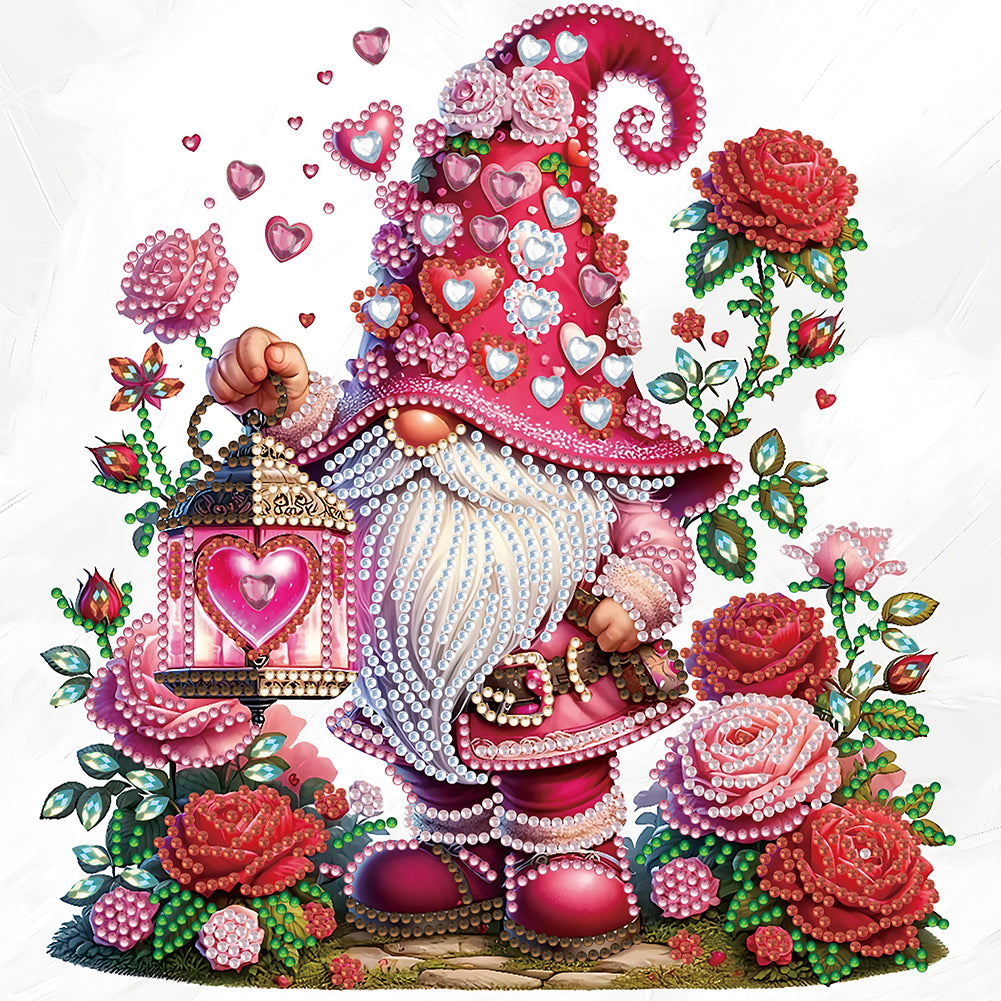 Diamond Painting - Partial Special Shaped - Caring Goblin (30*30CM)