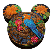 Load image into Gallery viewer, Wood DIY Diamond Painting Jewelry Organizer Box Kit for Adults Kids(Flower Bird)
