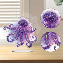 Load image into Gallery viewer, 5D Diamond Painting Desktop Ornament for Home Office Desktop Decor (Octopus)
