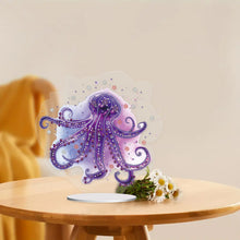 Load image into Gallery viewer, 5D Diamond Painting Desktop Ornament for Home Office Desktop Decor (Octopus)

