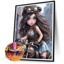 Load image into Gallery viewer, Diamond Painting - Full Round - sweet cool girl (40*50CM)
