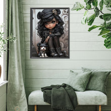 Load image into Gallery viewer, Diamond Painting - Full Square - cool girl (30*40CM)
