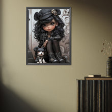 Load image into Gallery viewer, Diamond Painting - Full Square - cool girl (30*40CM)
