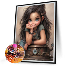 Load image into Gallery viewer, Diamond Painting - Full Square - cool girl (30*40CM)

