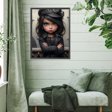Load image into Gallery viewer, Diamond Painting - Full Square - cool girl (30*40CM)
